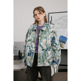 Unisex Jacket Retro Loose Casual Jacket Lapel Overalls